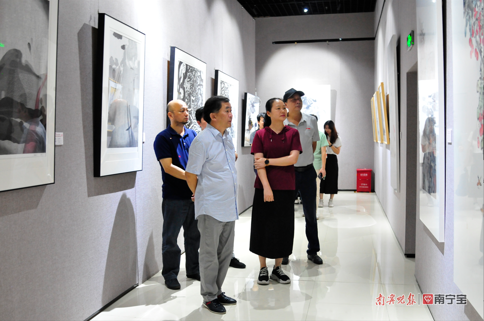 “文兴广西·意写家山”广西四城市美术联盟作品双年展如约而至